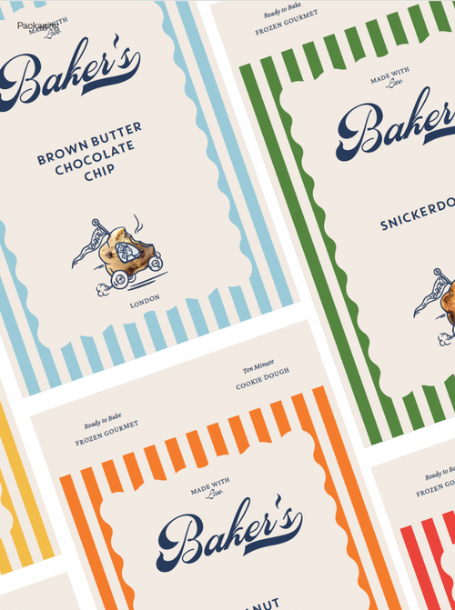 Cookie Dough Variety Pack | Bakers London Mixed Flavors – Baker's